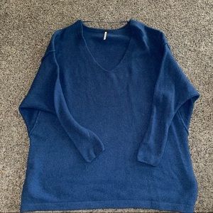 Free People V neck sweater